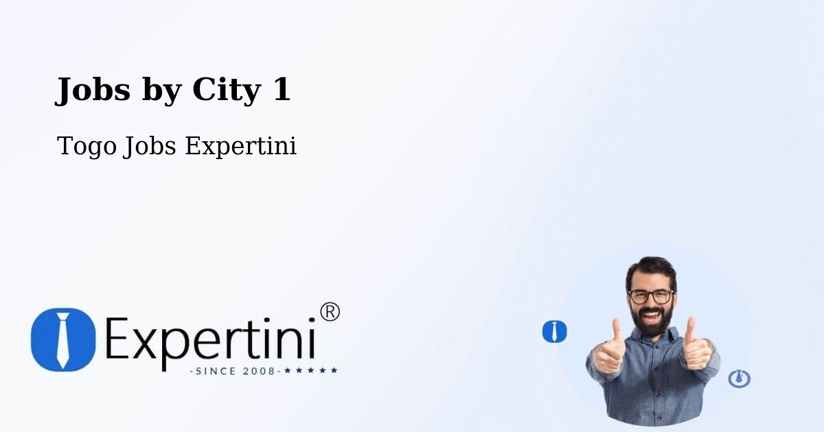 City Jobs in Togo - Expertini